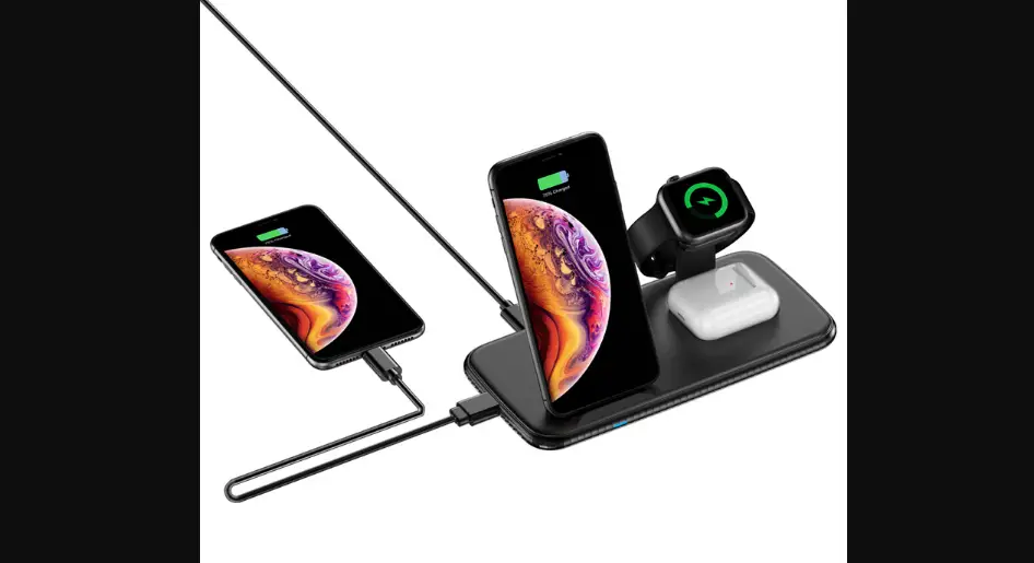 Lianxiang Technology V5 4 In 1 Fast Wireless Charger User Manual Lianxiang Technology V5 4 In 1 Fast Wireless Charger User Manual