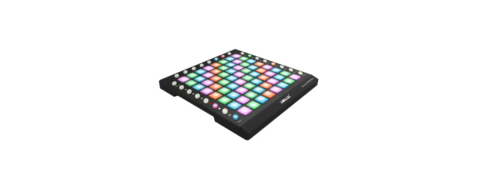Worlde Orca Pad64 Pro Portable Usb Midi Drum Pad Controller User Manual