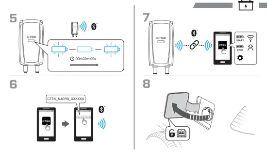 CTEK NJORD GO Electric Car Charger - 3