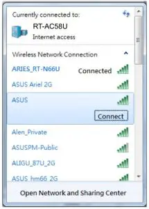 FIG 7 Wireless connection