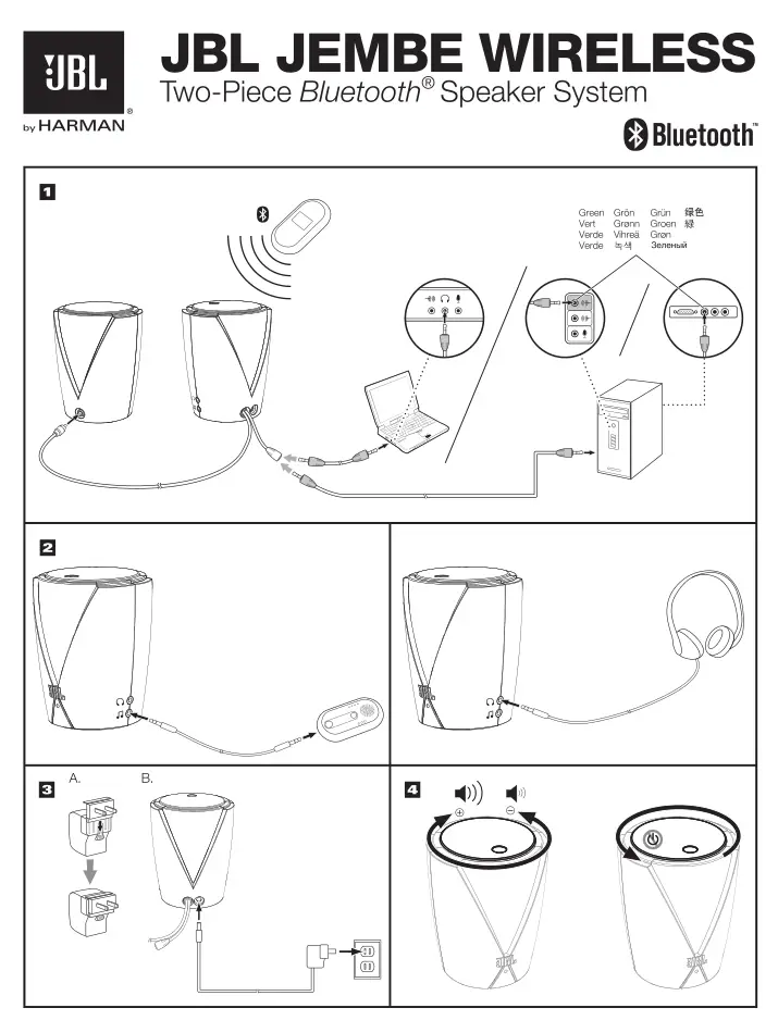 JBL Jembe Wireless Manual