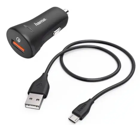 hama 201615 Car Charger Kit