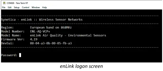 Synetica enLink IAQ Wireless Indoor Air Quality Monitor - app 9