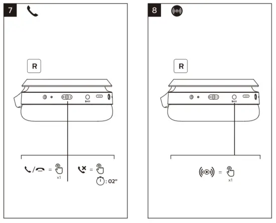 PHILIPS TAH5205 Wireless Headphone - fig10100