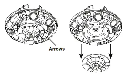 LEVITON O6C20 MDW Line Voltage Dimming Room Controllers - Changing Pir Lens