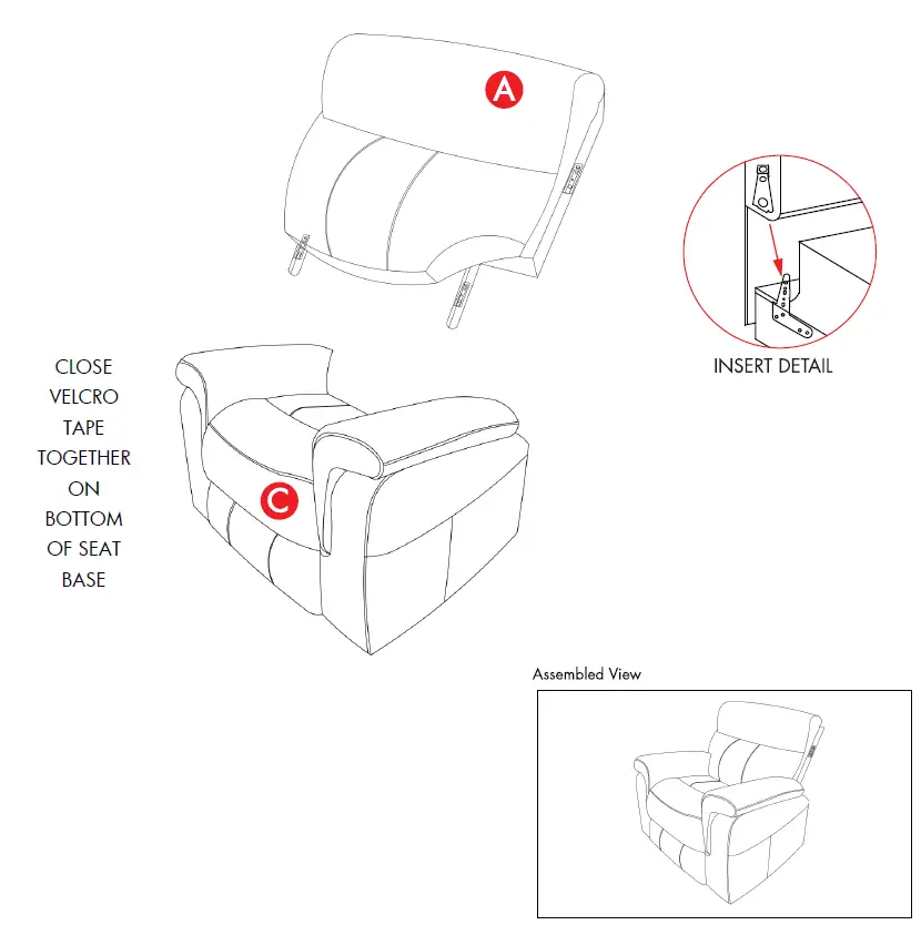 Broyhill 810525699 Wellsley Leather Power Reclining Sofa 5