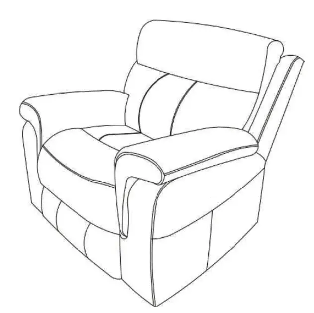 Broyhill 810525699 Wellsley Leather Power Reclining Sofa
