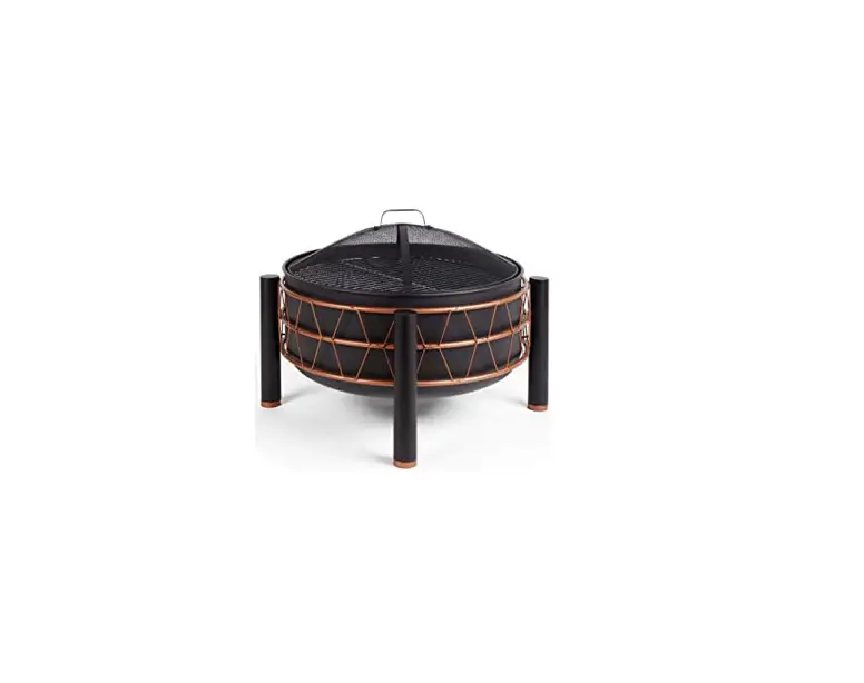 Vonhaus 2500253 Black & Copper Fire Pit Instructions