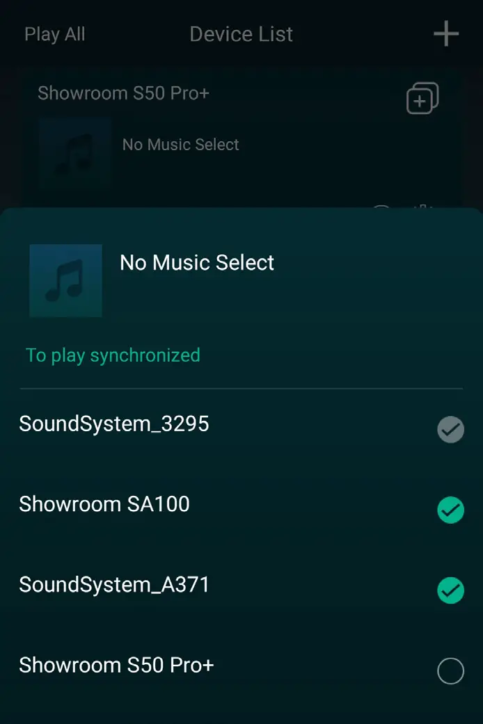 Add Remove Device to Multiroom