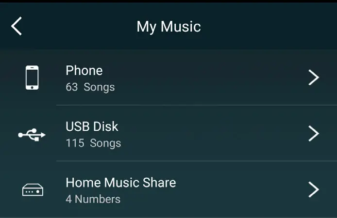 To Play Music From NAS 01