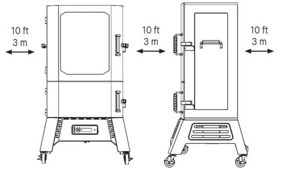 MASTERBUILT MB20061321 Digital Charcoal Smoker - Maintain