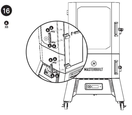 MASTERBUILT MB20061321 Digital Charcoal Smoker - fig 18