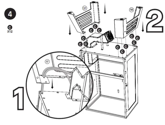 MASTERBUILT MB20061321 Digital Charcoal Smoker - fig 4