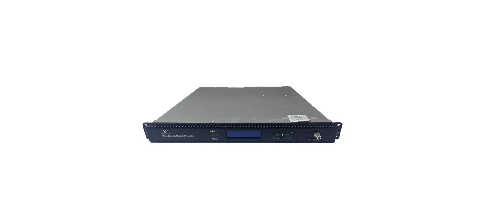 Baudcom Bd-5800h 1550nm External Modulated Optical Transmitter User Manual