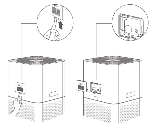 MI Air Purifier 3C Cleaning the laser particle