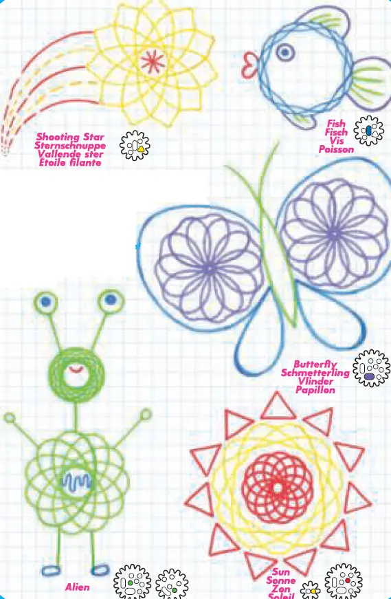 Kahootz 01023 Spirograph-Junior-Craft-Kit-fig-9