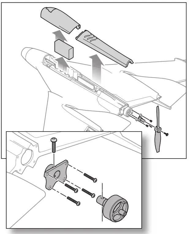 BLADE BLH03250 UMX F 27 FPV BNF Basic Wing Flying Drone- Fig10