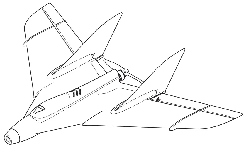 BLADE BLH03250 UMX F 27 FPV BNF Basic Wing Flying Drone- Fig2