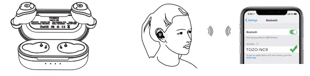 TOZO-NC9-Hybrid-Active-Noise-Cancelling-Wireless-Earbuds-in-Ear-Headphones-IPX6-Waterproof-Bluetooth-fig-4