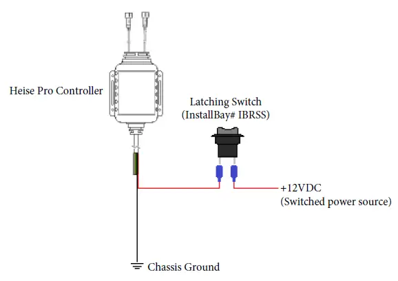 HEISE Override Switch Option Instruction product image