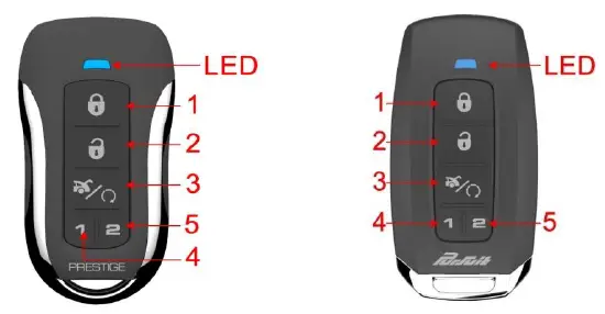 PRESTIGE-185BPRTI-Car-Alarm-Remote-Transmitter-fig-1