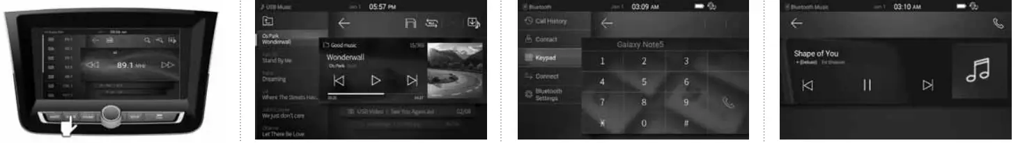 Digen DGU8T45Y450SA2 Car Smart Audio System - fig23