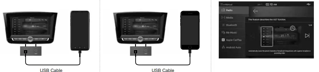 Digen DGU8T45Y450SA2 Car Smart Audio System - fig26