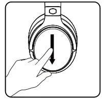 COOLER MASTER SH711 Bluetooth ANC Headset - Volume Down