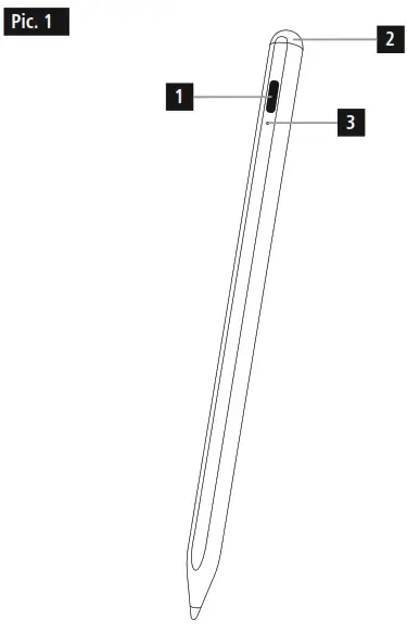 hama 00182514 Scribble Active Stylus for Apple iPads - PIC1