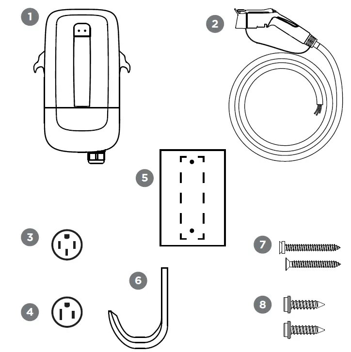 Schumacher Electric SEV1600HW Level 2 EV Wall Charger fig 4