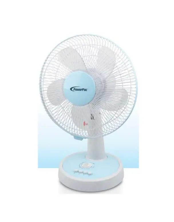 Powerpac Pptf303 12-inch Desk Fan Instruction Manual