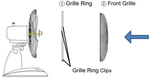 PowerPac PPTF303 12-Inch Desk Fan-fig7
