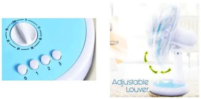 PowerPac PPTF303 12-Inch Desk Fan-fig8