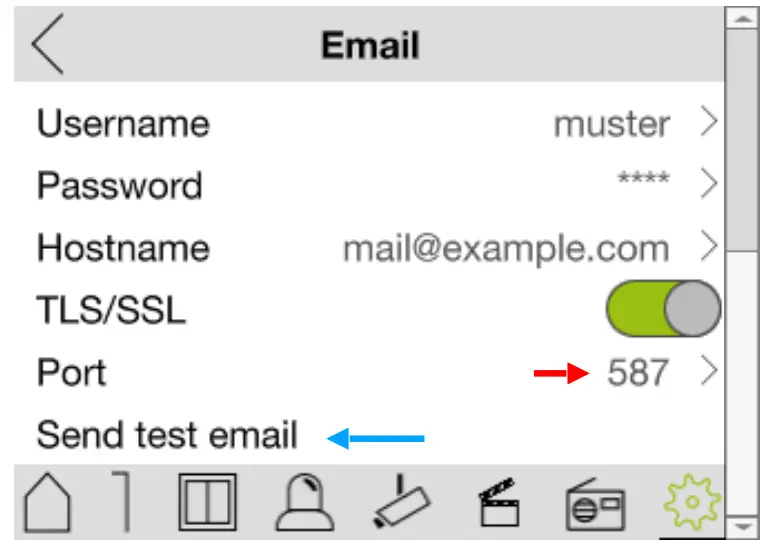 frogblue E Mail Accounts in Display -fig1