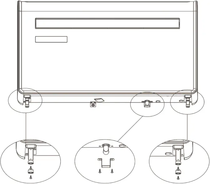 IQOOL-SMART12HP - ATTACHING THE BOTTOM COVER 1