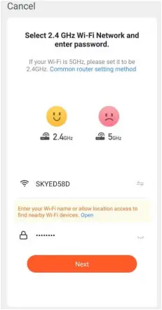 IQOOL-SMART12HP - CONNECTING USING AP MODE 3