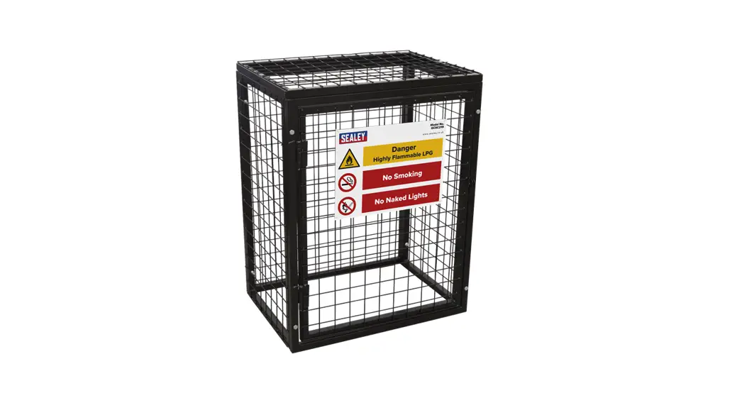 Sealey Gcsc219 Gas Cylinder Safety Cages User Guide