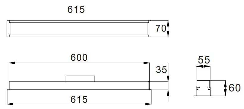 Signcomplex RL7035 LED Linear Light - Figure 6