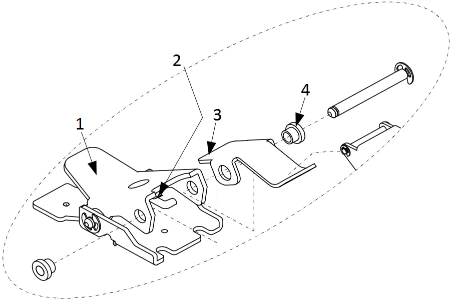 SDC ED910 Arrow Electric Latch Retraction Kit B