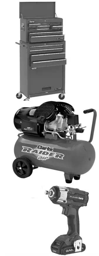 Clarke CAM200B 8 Inch Portable Ventilator Air Mover - Figure 4