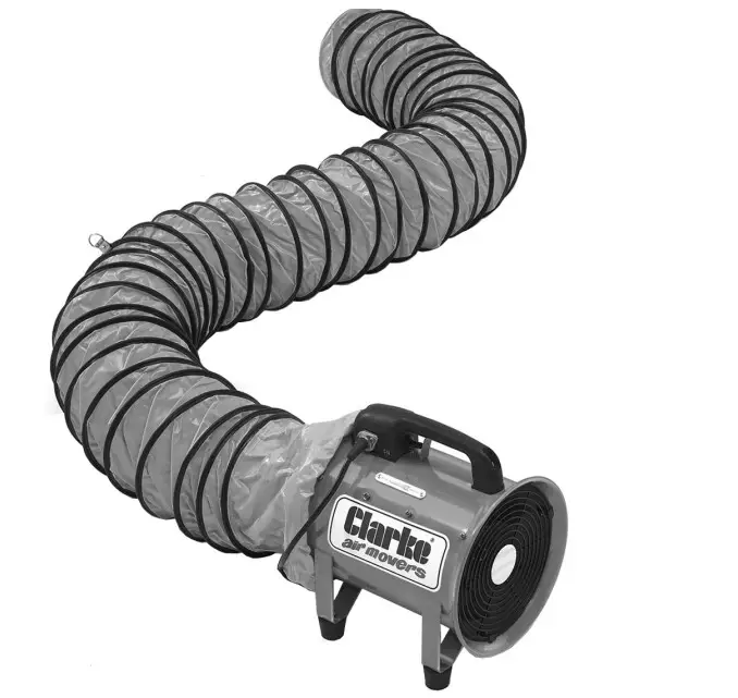 Clarke CAM200B 8 Inch Portable Ventilator Air Mover