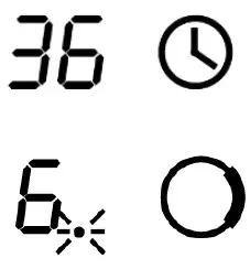 kogan Induction Cooktop - ------- To u c h the timer---4