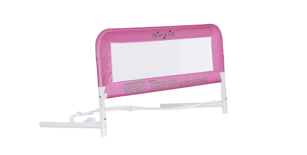 Dream On Me 419-w Mesh Security Bed Rail Instruction Manual