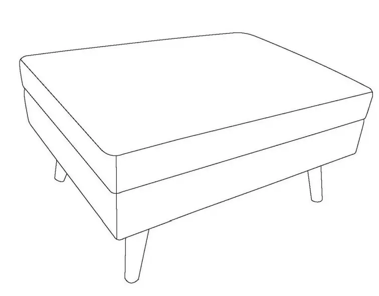 SIMPLiHOME AXCOT267M-BV Square Coffee Table Storage Ottoman FIG 5