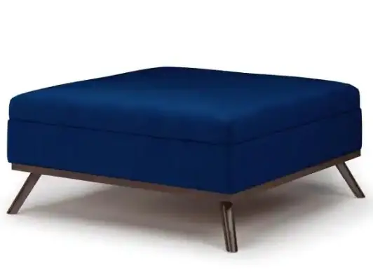 SIMPLiHOME AXCOT267M-BV Square Coffee Table Storage Ottoman PRODUCT