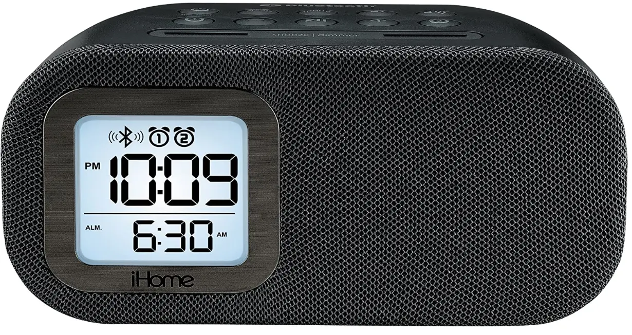 iHome-iBT210-Bluetooth-Wireless-Dual-Alarm-Clock