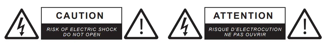 MAJORITY ATLAS Soundbars - caution