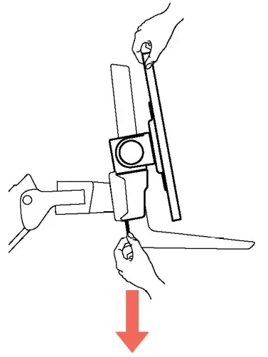 ergotron HX Desk Dual Monitor Arm With Top Mount Low Profi le C clamp - Safety 3