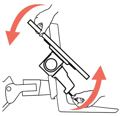 ergotron HX Desk Dual Monitor Arm With Top Mount Low Profi le C clamp - Safety 4