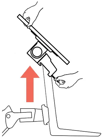 ergotron HX Desk Dual Monitor Arm With Top Mount Low Profi le C clamp - Safety 5